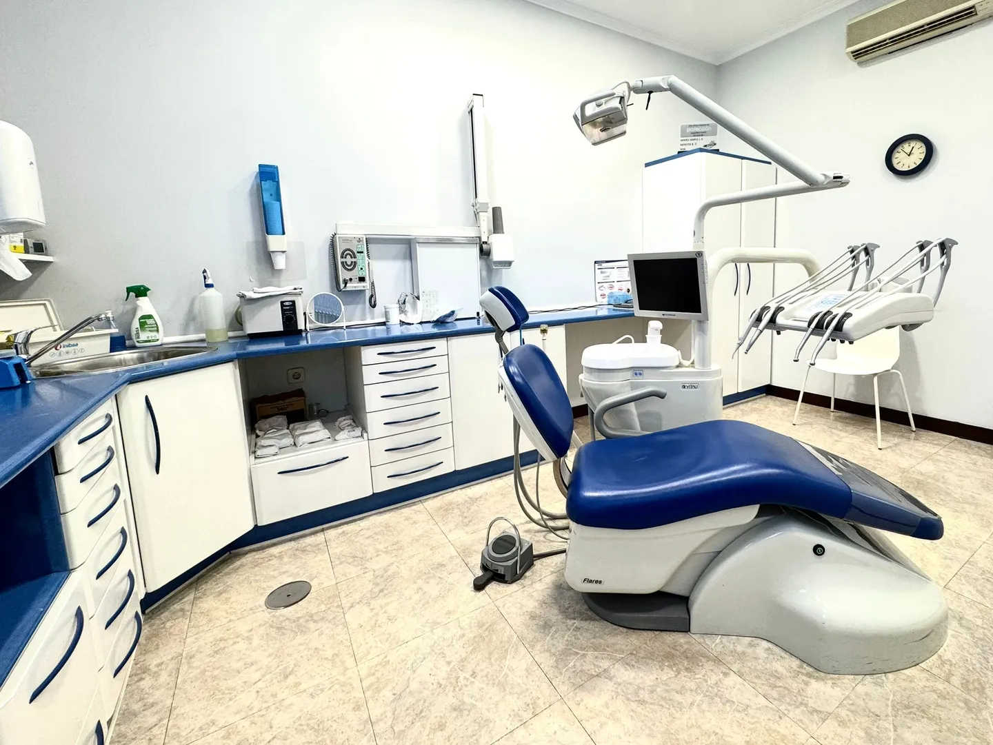 Gabinete odontológico Clínica Paloma Olivares en barrio Carabanchel Madrid